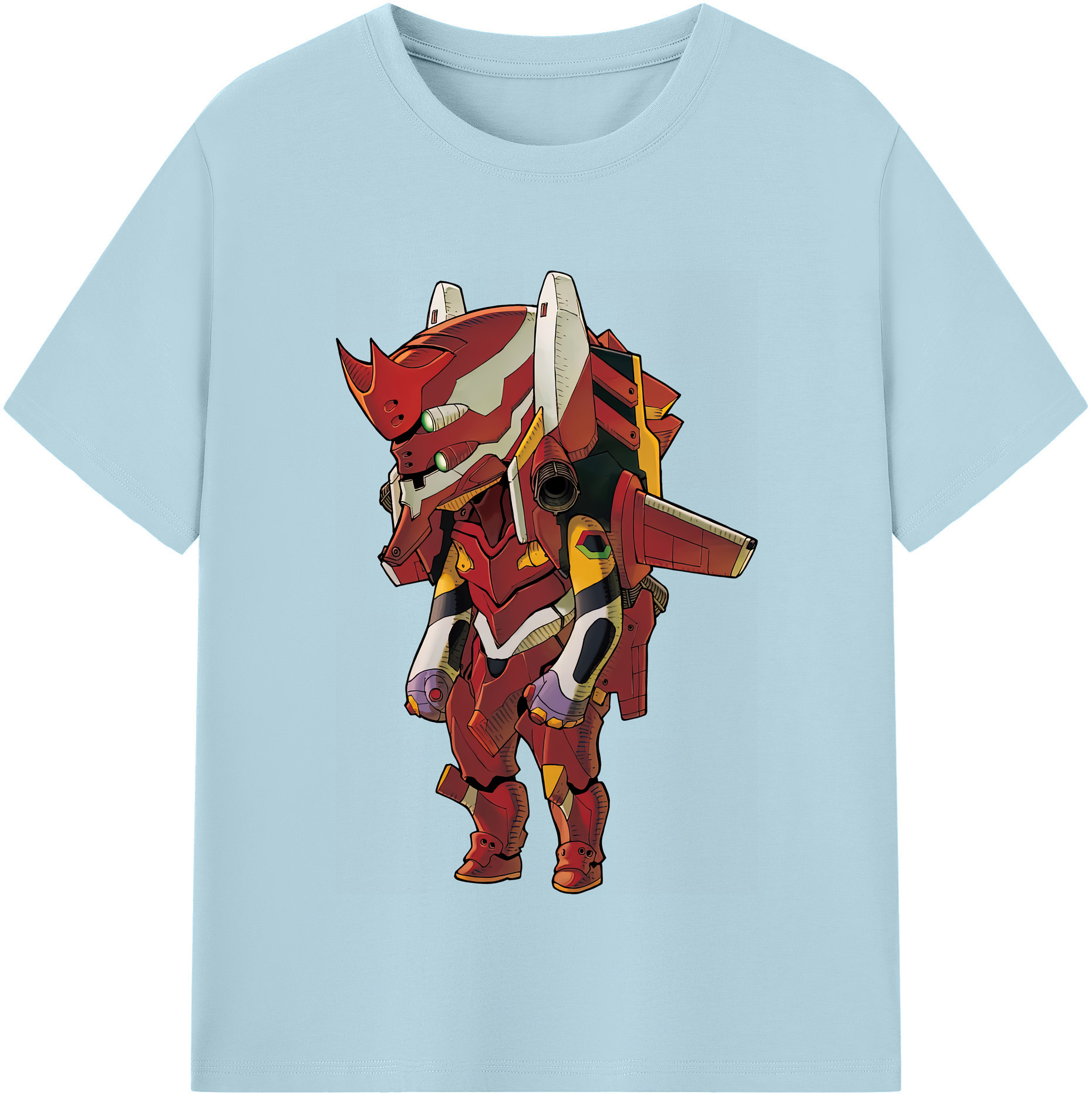 （画像用） EVA 新世紀エヴァンゲリオン 綿100％半袖Tシャツ（フロントプリント）